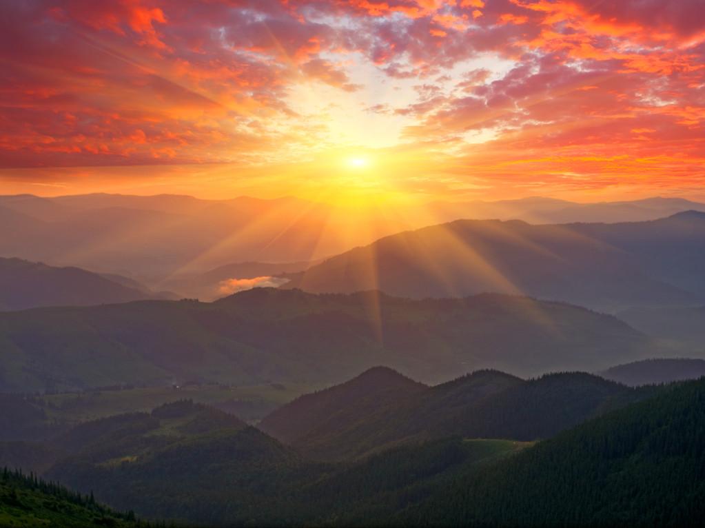 温柔的夕阳